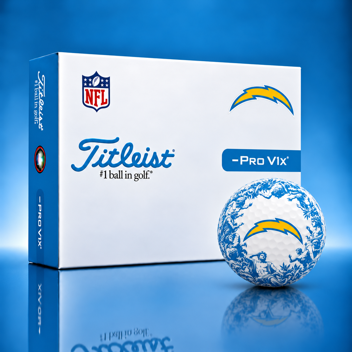 Exclusive NFL x LAC Golf Ball