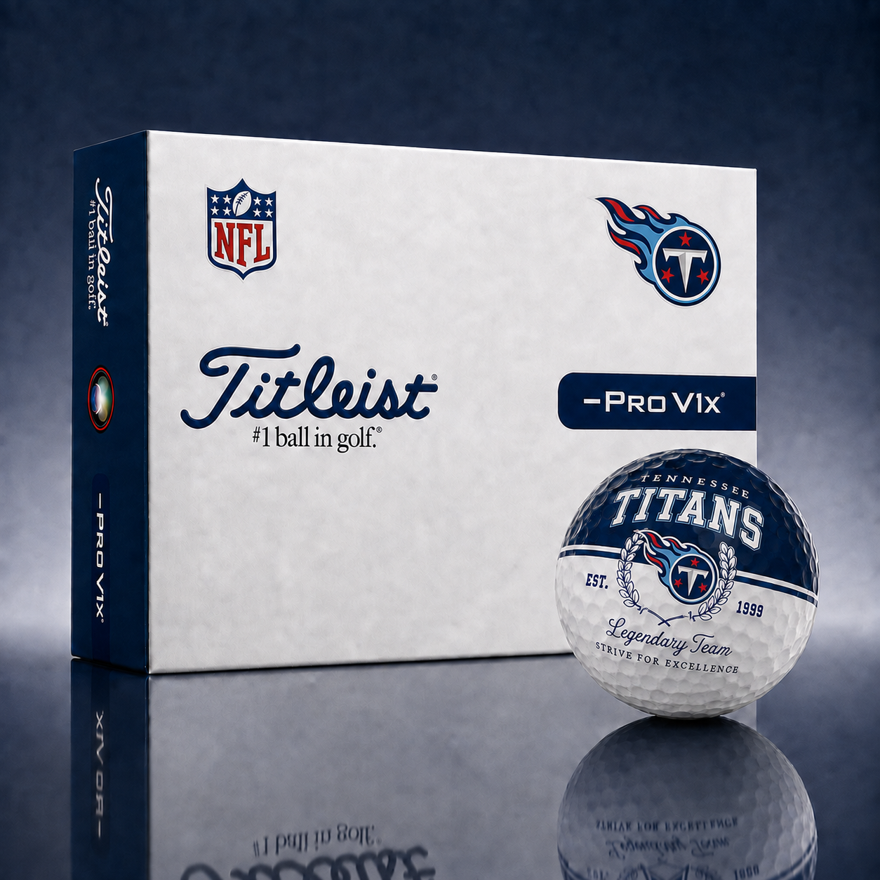Exclusive NFL x TEN Legendary Team Golf Ball