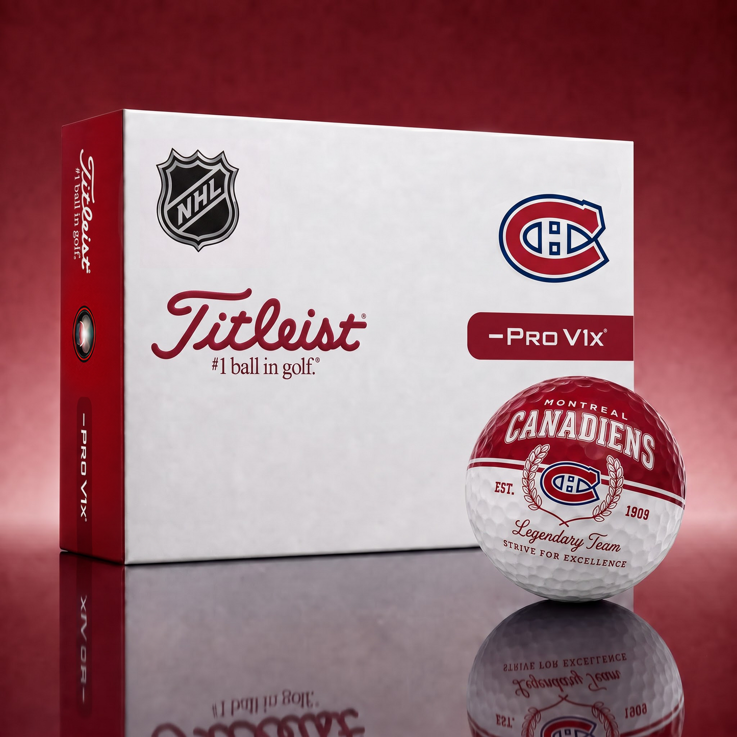 Exclusive NHL X MC Legendary Team Golf Ball