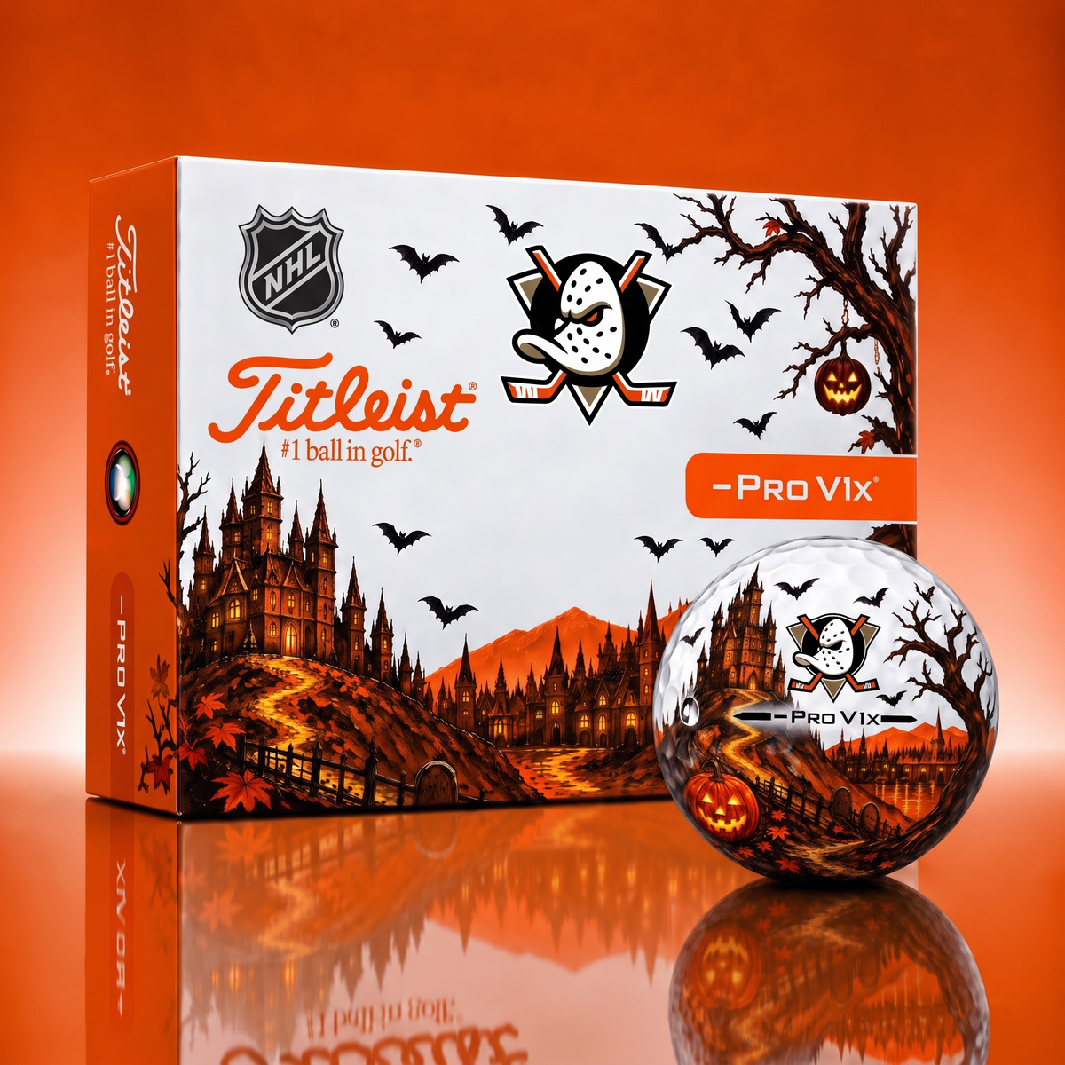 Exclusive NHL x ANA Halloween V3 Golf Ball