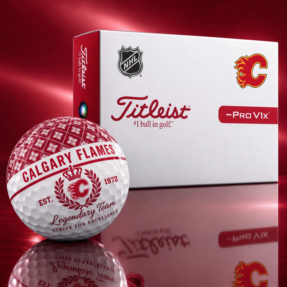 Exclusive NHL x CAL Legendary Team V7 Golf Ball