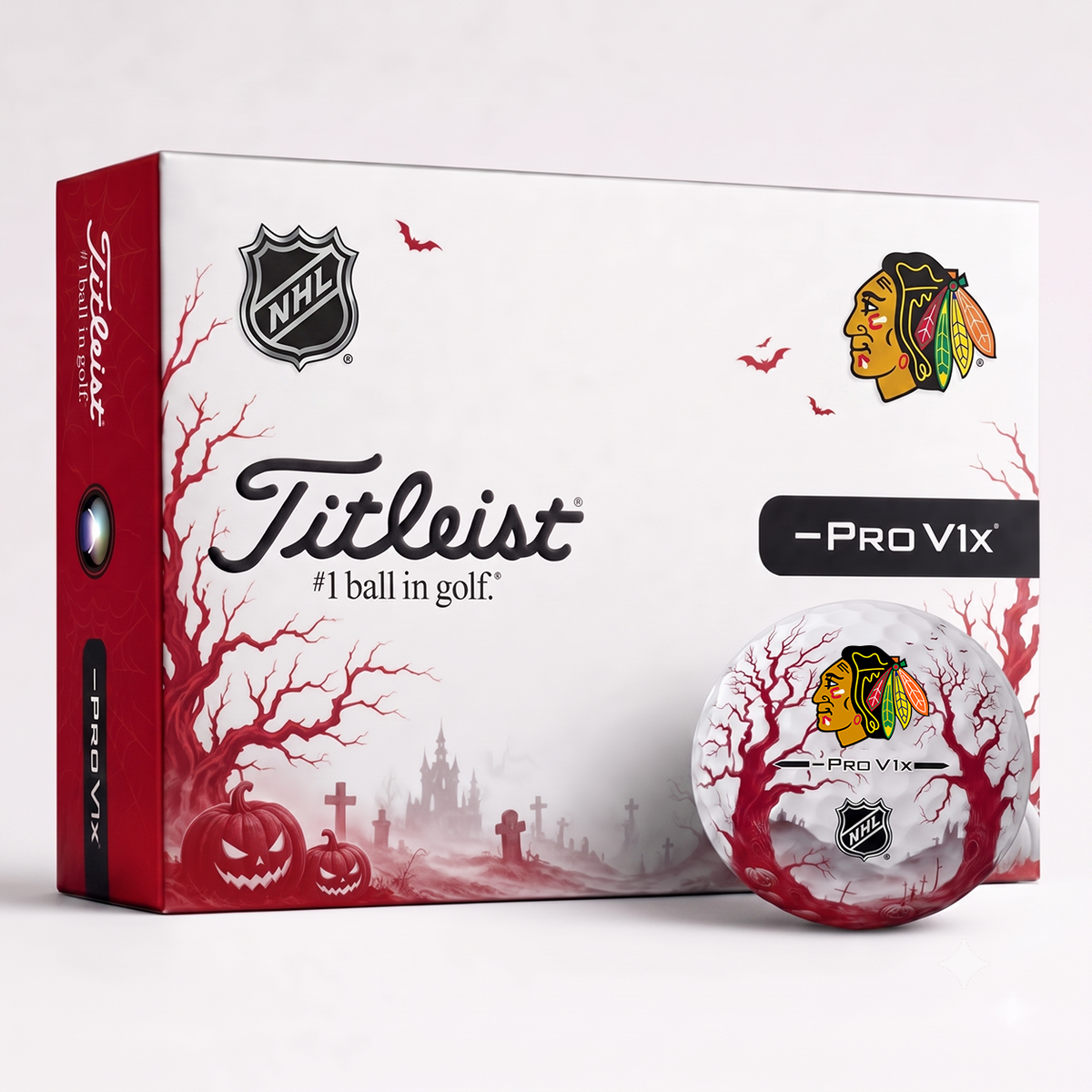 Exclusive NHL x CHI Pro Golf Ball