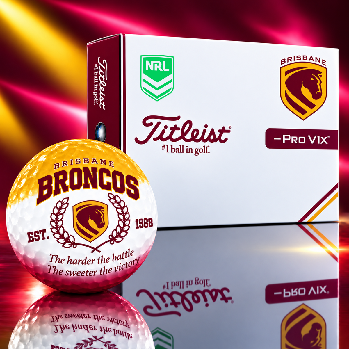 Exclusive NRL x BB Sweeter Victory Golf Ball