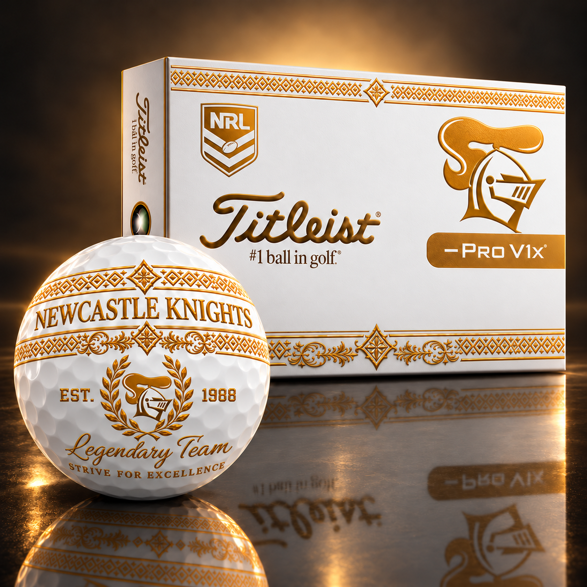 Exclusive NRL x NK Legendary Team V8 Golf Ball