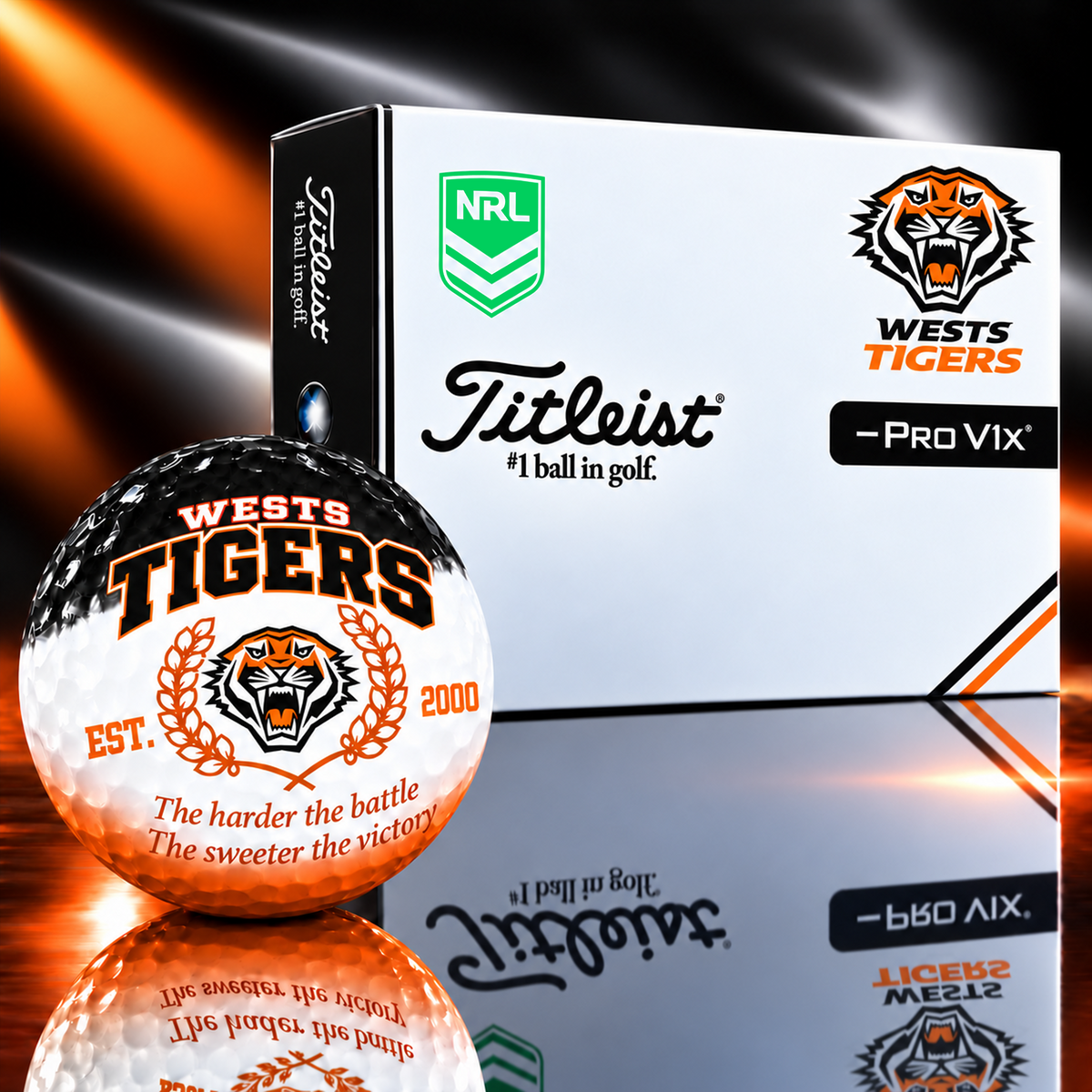 Exclusive NRL x WT Sweeter Victory Golf Ball
