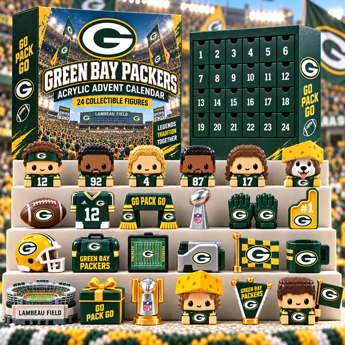 GB x NFL Premium 24 Days Of Advent Calendar