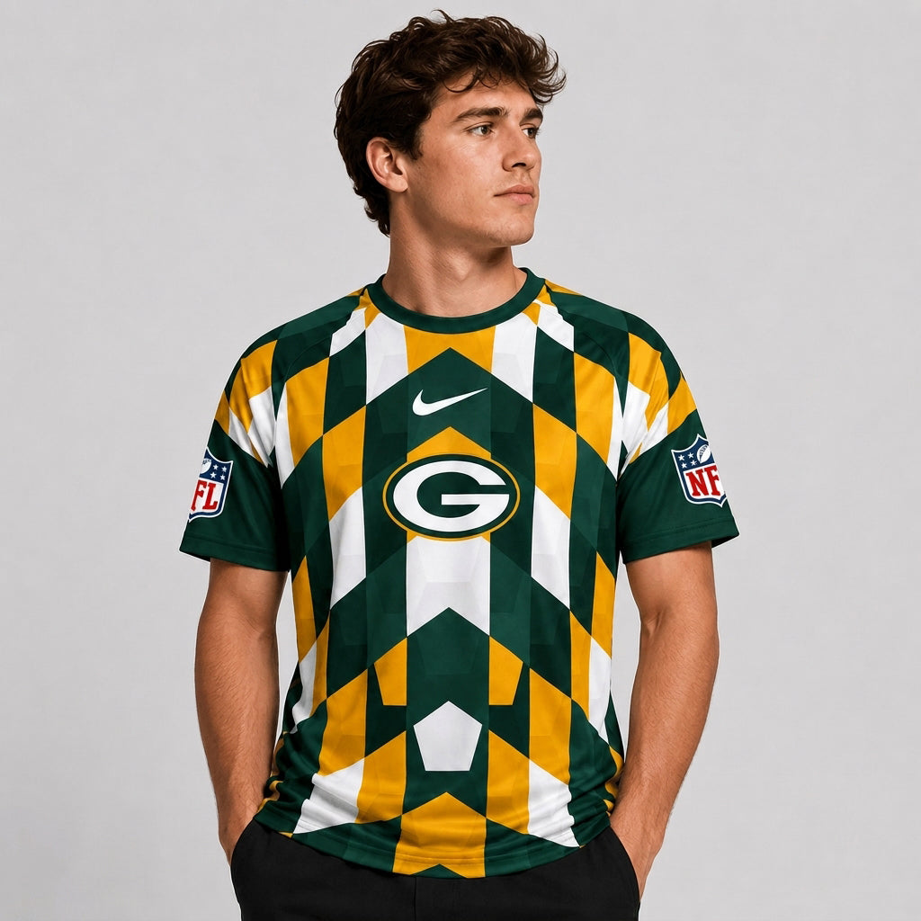 GBP x Premium NFL Geometric Fan Performance T-Shirt