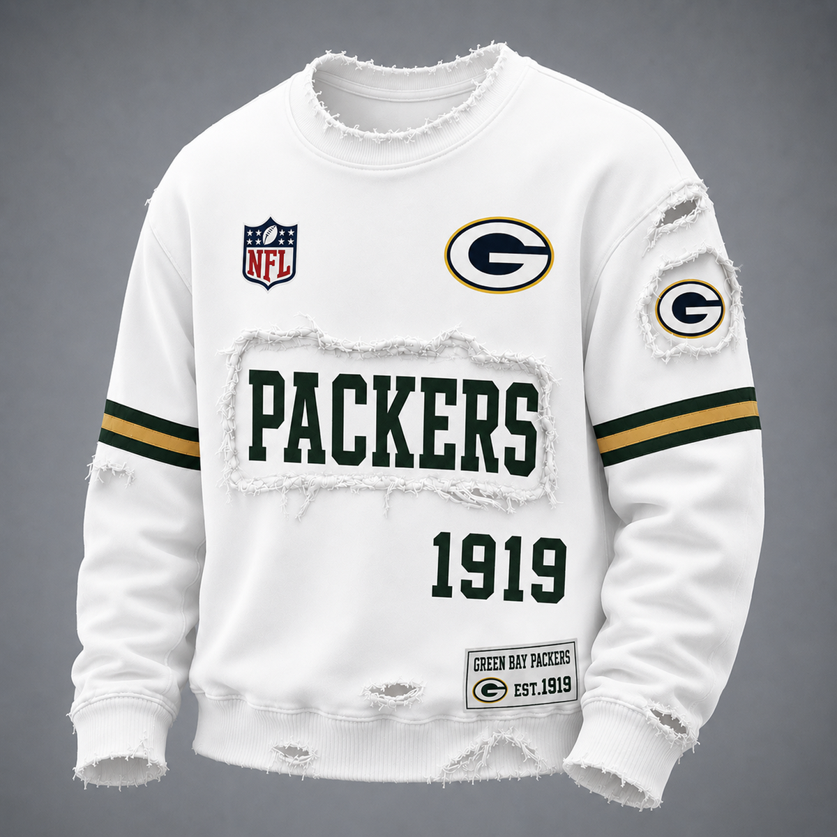 GB x NFL LUXURY V-Neck T-Shirt 3005 DatND DVT