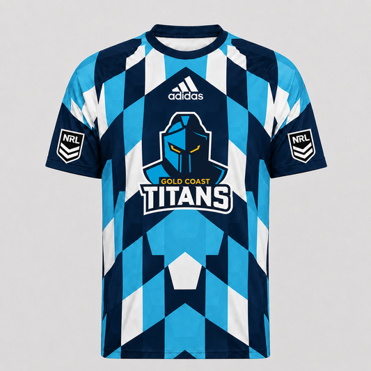 GCT x NRL Premium Geometric Fan Performance T-Shirt
