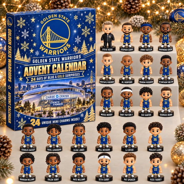GSW x NBA 24 Days Of Basketball Advent Calendar Blink Box