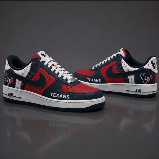 HT NFL x Spider Premium AF1 Sneakers Limited Edition Gift for Football Fans