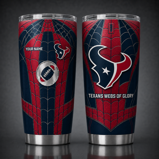 HT NFL x Spider Premium Classic Tumbler Limited Edition Gift for Football Fans