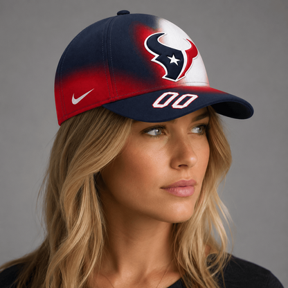 HT Premium NFL Custom Name Number Athletic Cap