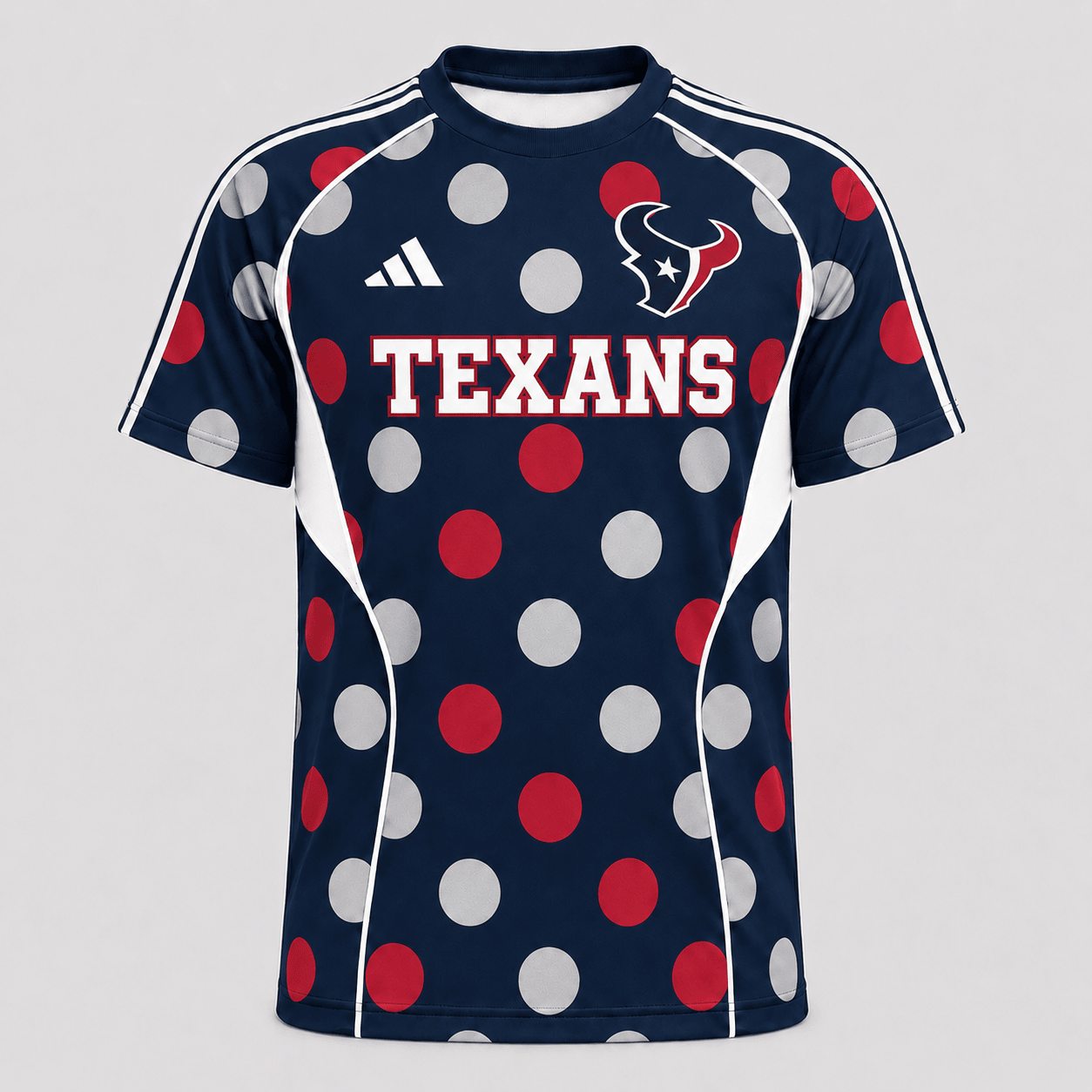 HT Premium NFL Game Day Polka Dot Sports Jersey Shirt