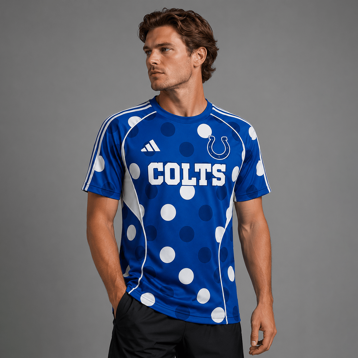 IC Premium NFL Game Day Polka Dot Sports Jersey Shirt