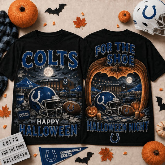 IC x NFL Halloween Custom Name T Shirt Gift For Fan