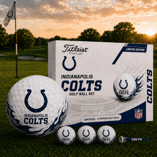 IND x NFL Inspired Golf Ball Set – 3 Premium Golf Balls