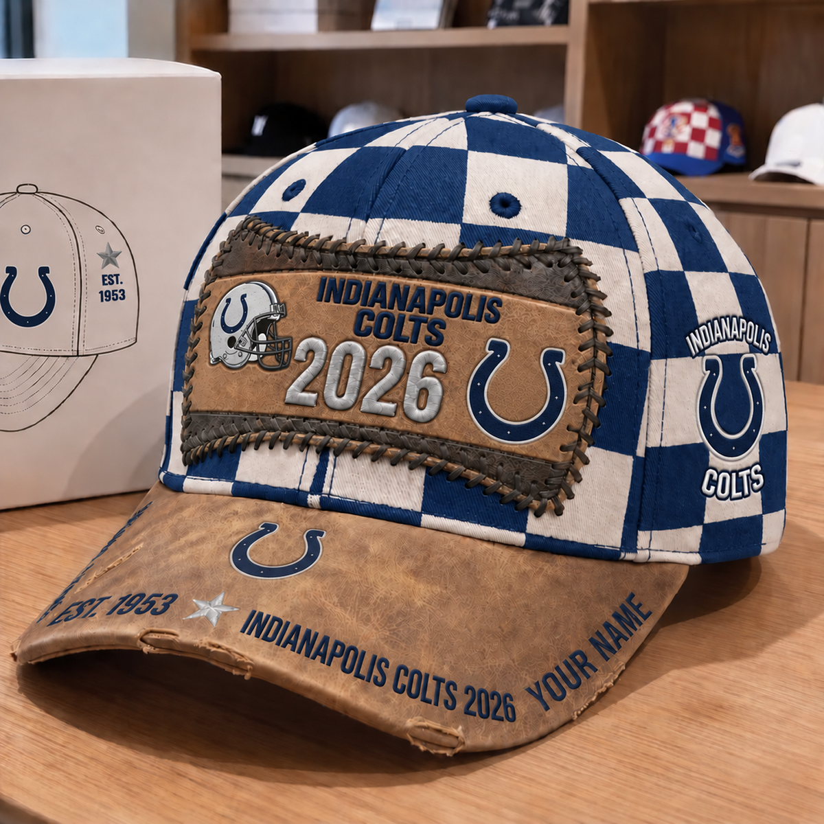 IND x NFL Vintage Casual Football Hat