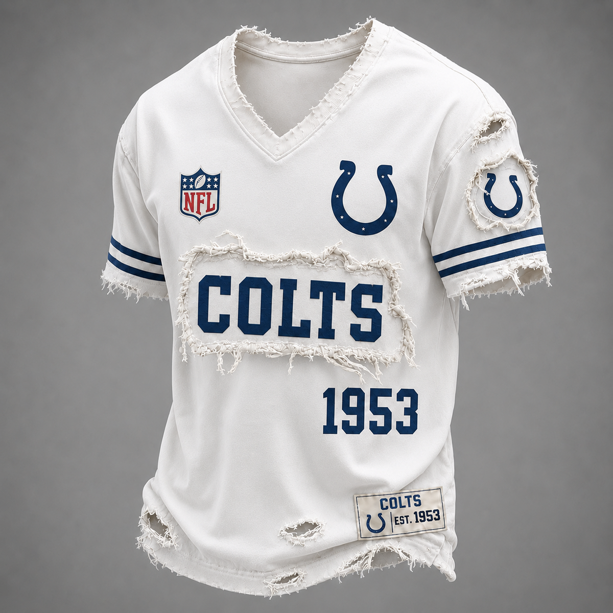 IND x NFL LUXURY V-Neck T-Shirt 3005 DatND DVT