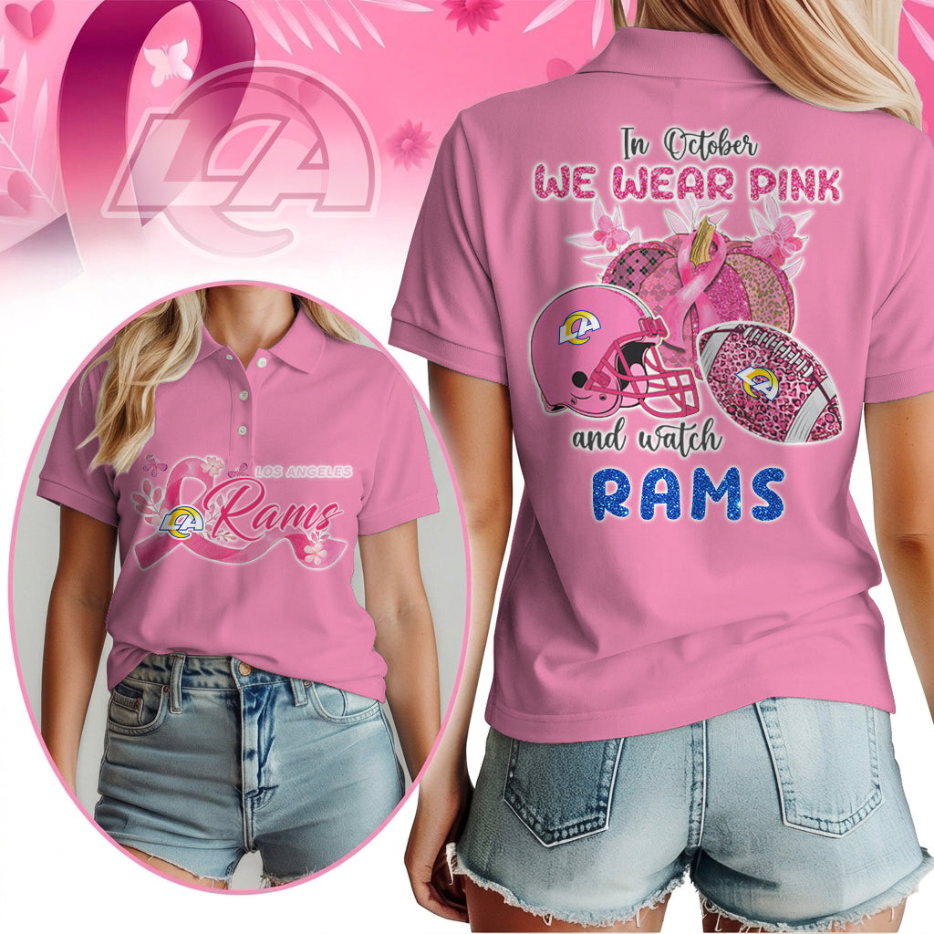 In October We Wear Pink And Watch LAR Shirt  300626