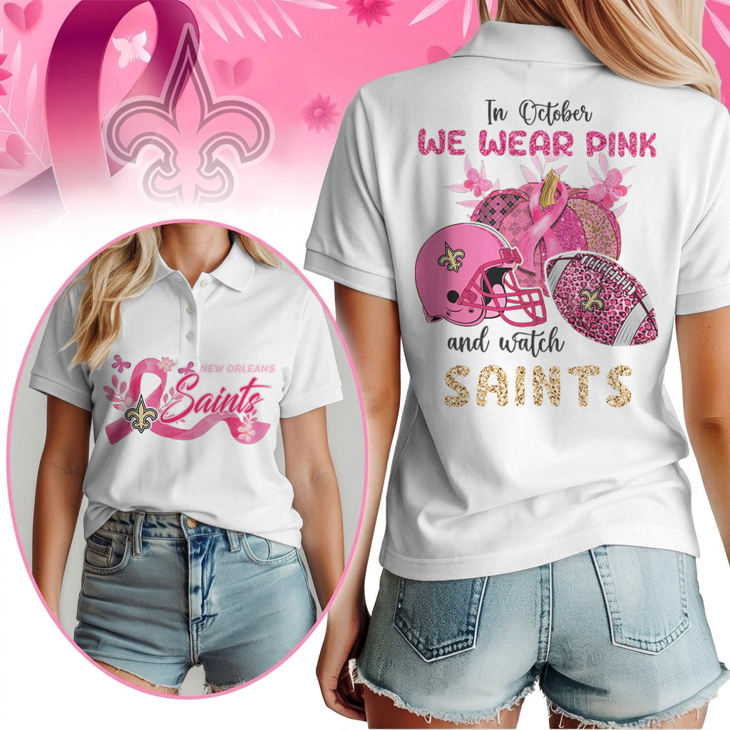 In October We Wear Pink And Watch NOS Shirt  300626