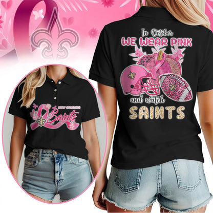 In October We Wear Pink And Watch NOS Shirt  300626