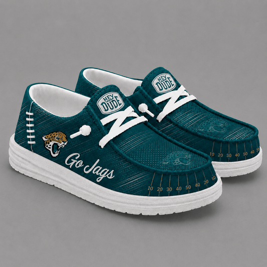 JAC Premium NFL Football Field Fan Loafer Shoes