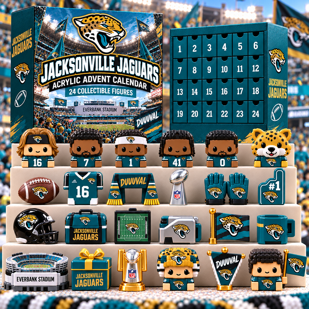 JAC x NFL Premium 24 Days Of Advent Calendar