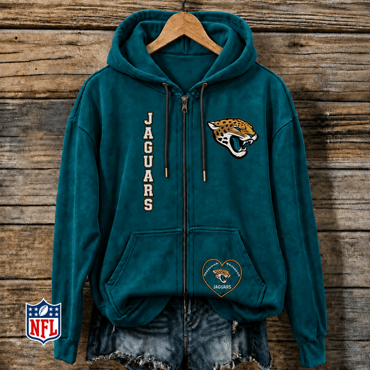 JAX x NFL Full-Zip Fleece Hoodie