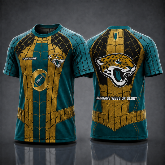 JJ NFL x Spider Personalized T-Shirt – Premium Limited Edition Gift for Football Fans