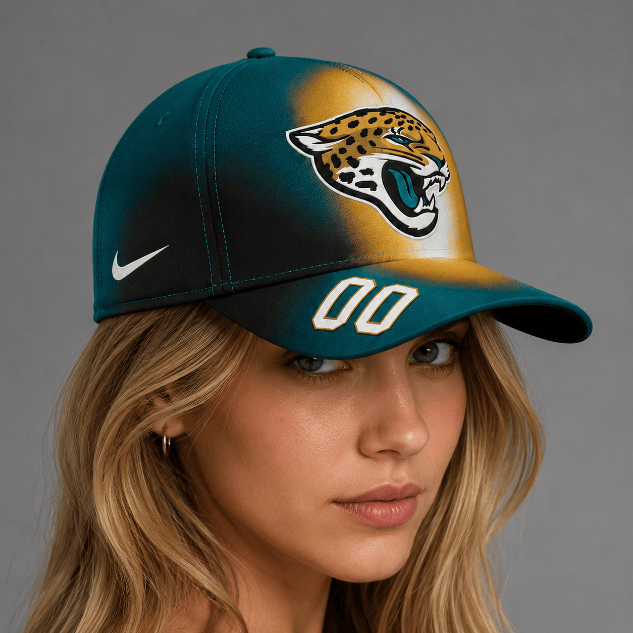 JJ Premium NFL Custom Name Number Athletic Cap