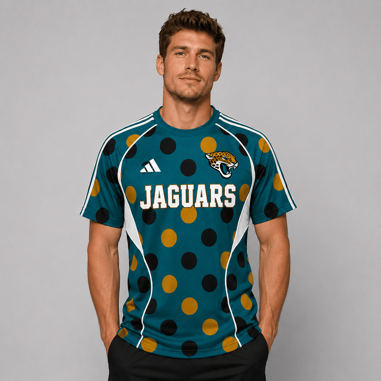 JJ Premium NFL Game Day Polka Dot Sports Jersey Shirt