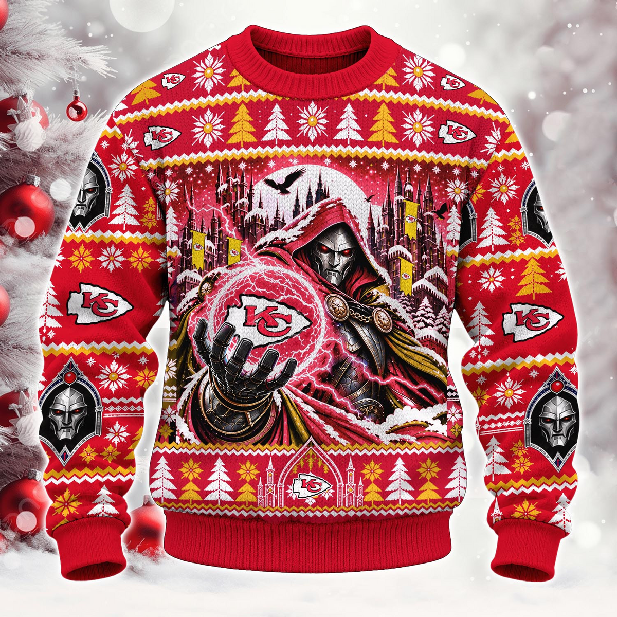 KC x NFL Knitted Sweater 1610