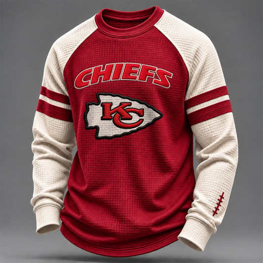 KC x NFL Waffle Sweatshirt