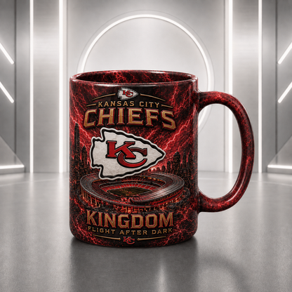 KCC Halloween Football Mug – The Frozen Cornfield Spooky Fan Gift DDT