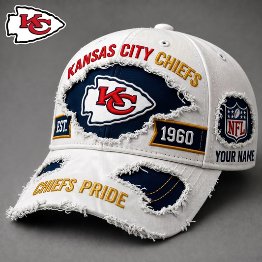 PREMIUM NFL X KCC EXCLUSIVE PERSONALIZED CAP FOR GAME DAY