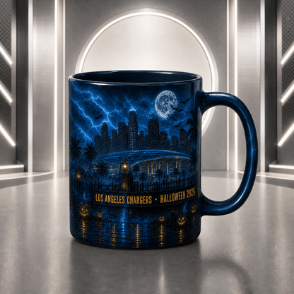 LAC Halloween Football Mug – The Frozen Cornfield Spooky Fan Gift DDT