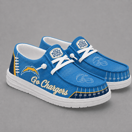 LAC Premium NFL Football Field Fan Loafer Shoes