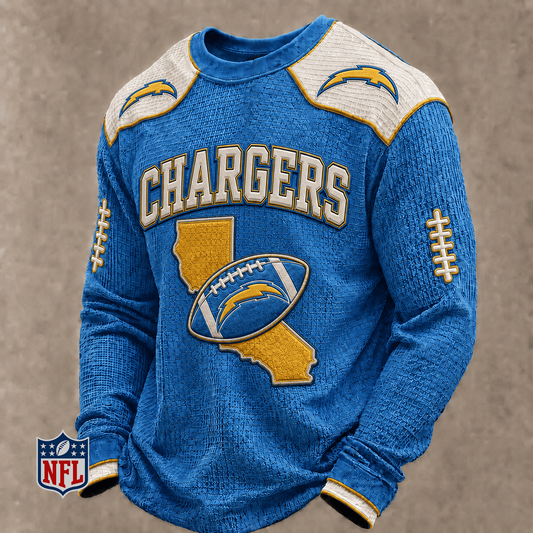 LAC x NFL Baseball Team Embroidered Crewneck Sweatshirt