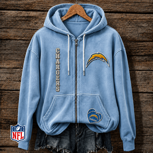 LAC x NFL Full-Zip Fleece Hoodie