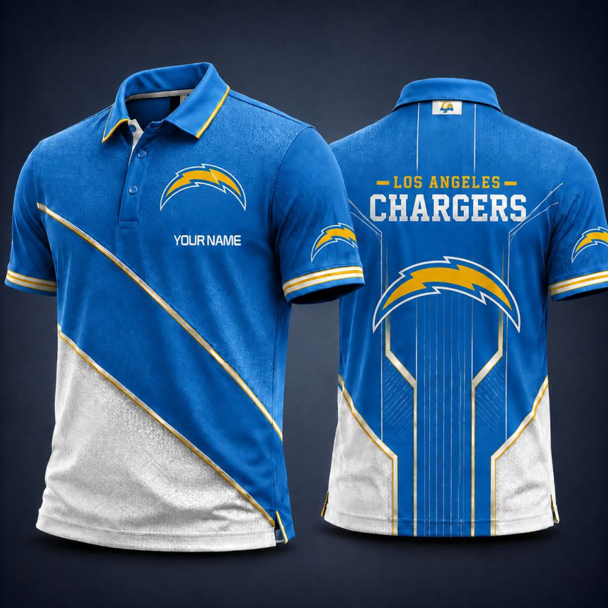 LAC x NFL Premium Polo Shirt