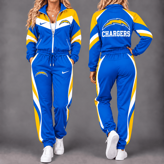 LAC x NFL Team Pride Waterproof Windbreaker Zip-Up Tracksuit Set