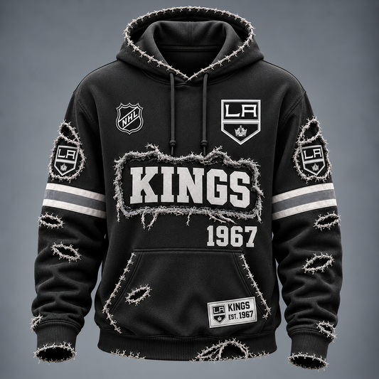 LAK x NHL Distressed Premium Hoodie