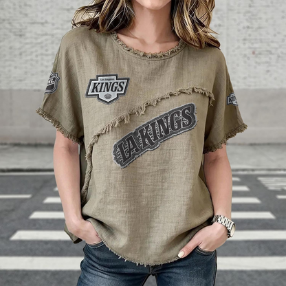 LAK x NHL Women’???s Vintage O-Neck 2905 DatND DVT