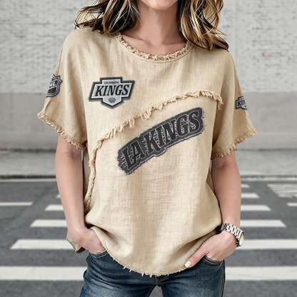 LAK x NHL Women’???s Vintage O-Neck 2905 DatND DVT