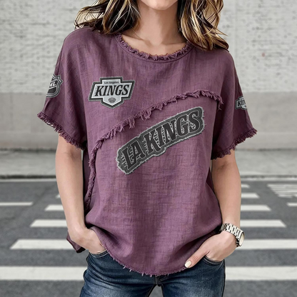 LAK x NHL Women’???s Vintage O-Neck 2905 DatND DVT
