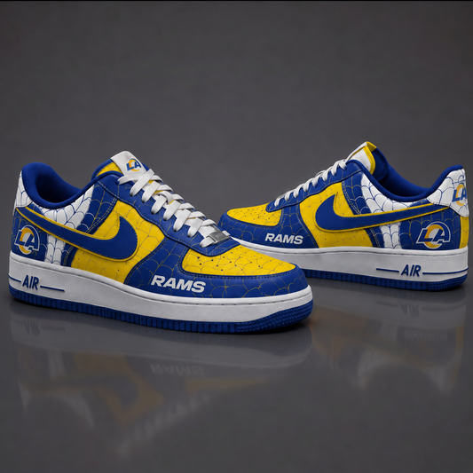 LAR NFL x Spider Premium AF1 Sneakers Limited Edition Gift for Football Fans