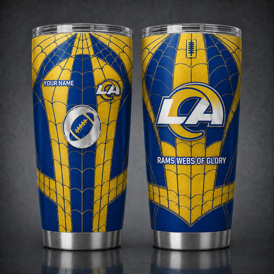 LAR NFL x Spider Premium Classic Tumbler Limited Edition Gift for Football Fans