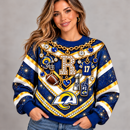 LAR x NFL Luxury Bling Sweatshirt