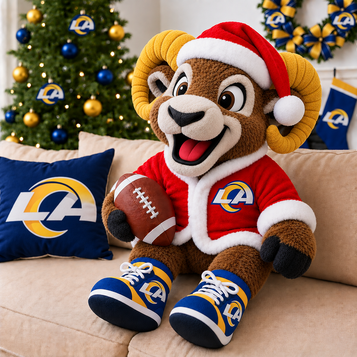 LAR x NFL Luxury Plush Pillows
